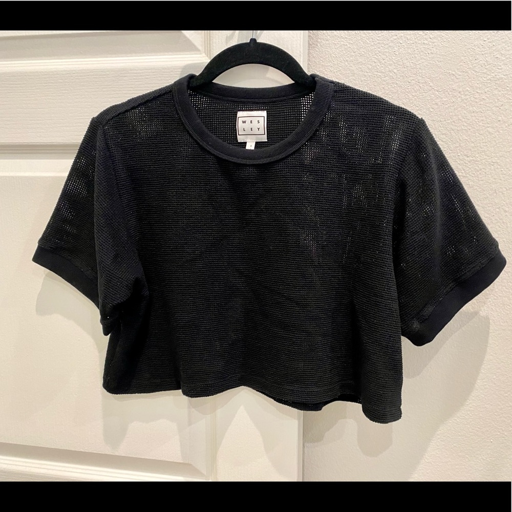 Wesley X Bandier Crop Top, Size Small